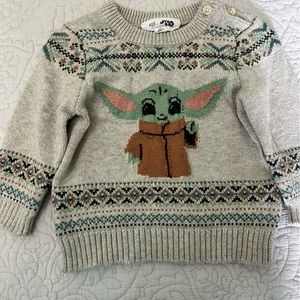Gently Used Yoda Baby Gap Sweater